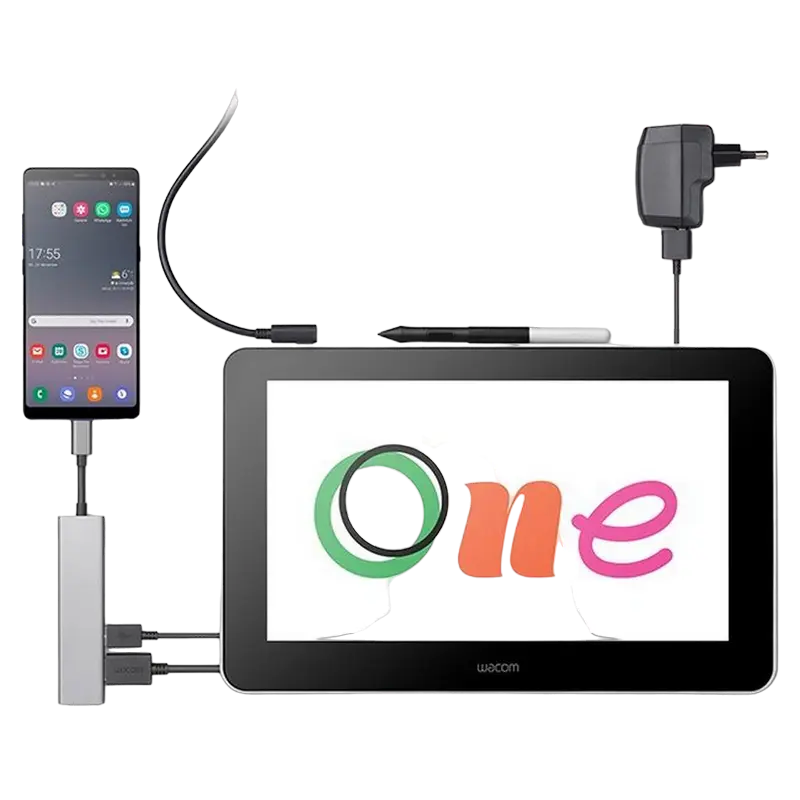 Tabletă Grafică Wacom Interactive Pen One 13 Negru