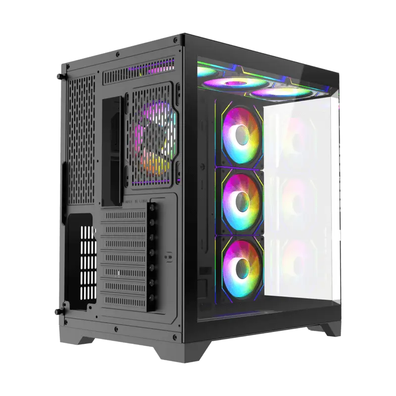 Carcasă PC Gamemax HYPE-A Midi-Tower Negru