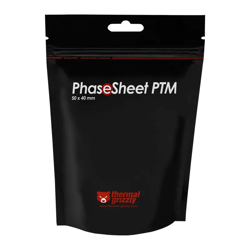 Термопрокладка Thermal Grizzly PhaseSheet PTM