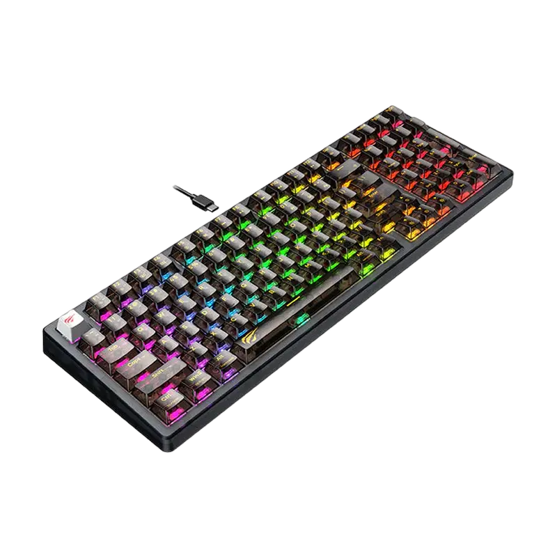 Tastatură Havit KB875L Mecanic Transparent