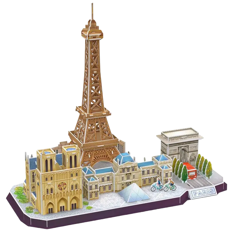 Puzzle 3D CubicFun City Line Paris