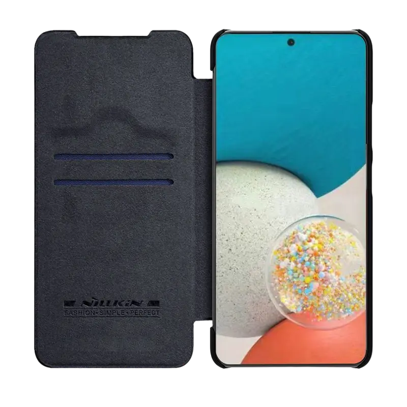 Чехол книжка Nillkin Samsung Galaxy A73 Qin Pro LC Qin Pro Чёрный