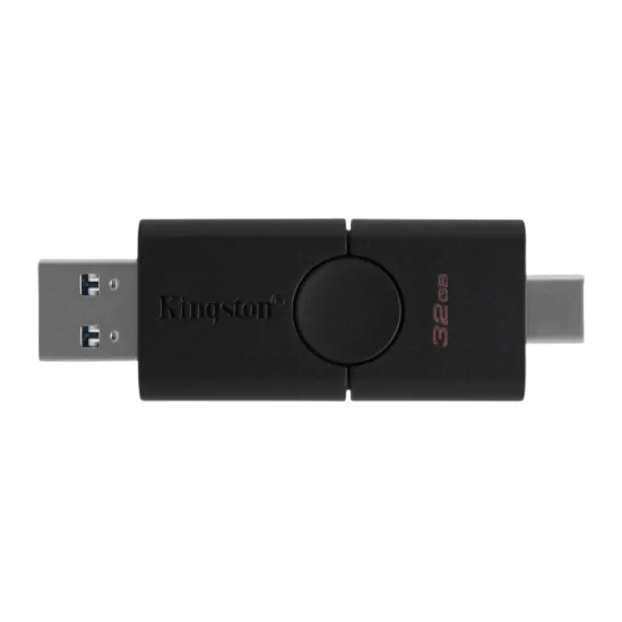 USB Flash накопитель Kingston DataTraveler Duo 32ГБ Чёрный