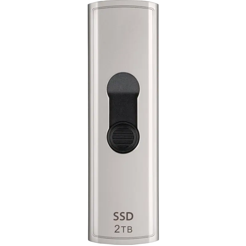 Внешний портативный SSD накопитель Transcend ESD320A 2 ТБ Серый