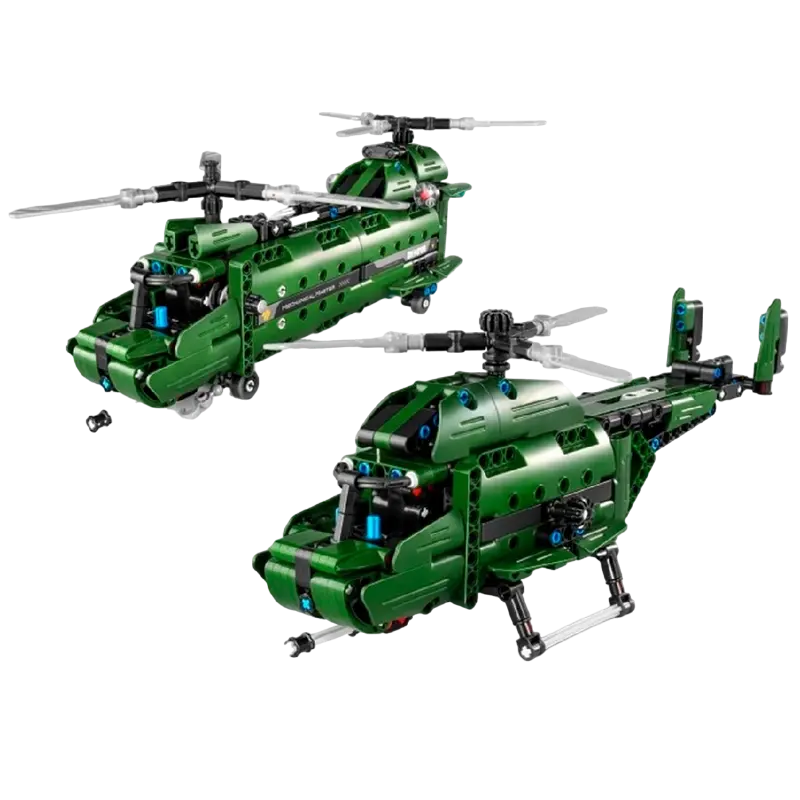 Конструктор iM.Master Military Helicopter Зелёный