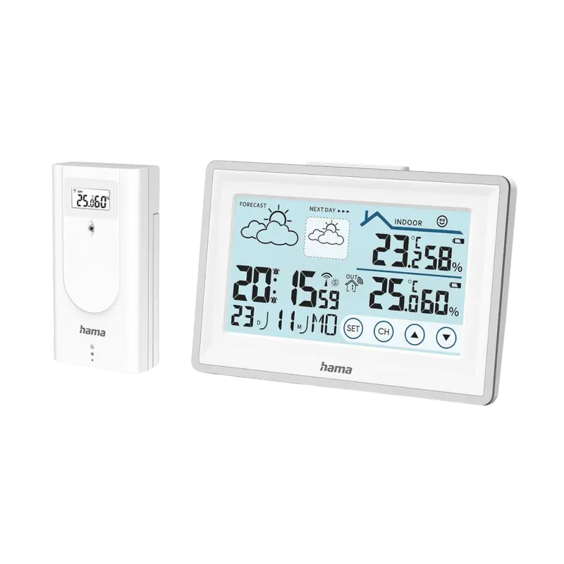 Датчик температуры и влажности HAMA Bahamas Белый