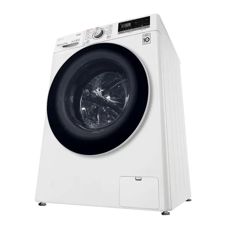 Mașină de spălat cu uscător LG F4DV509S0E Alb