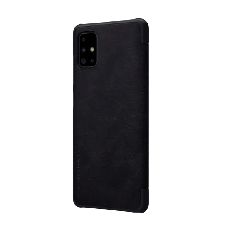 Husă tip carte Nillkin Samsung Galaxy A71 Qin LC Qin Negru