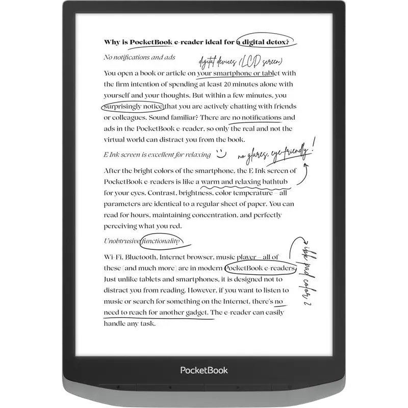 eBook Reader PocketBook InkPad X Pro Mist Grey