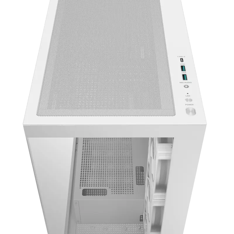 Компьютерный корпус Deepcool CG580 4F V2 Midi-Tower Белый