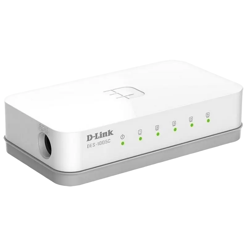 Сетевой коммутатор D-Link DES-1005C Белый