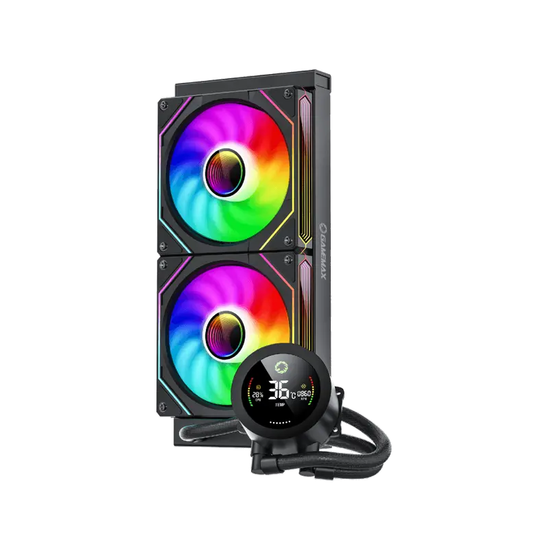 Кулер для процессора Gamemax IceBurg 240 Digital BK 120 мм