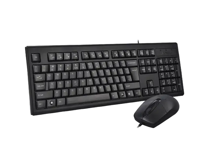 Клавиатура и мышь A4Tech KR-8372 Мембрана Черный