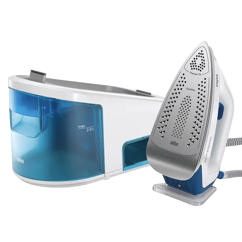 Утюг с парогенератором Braun IS 3157 BL Белый | Синий