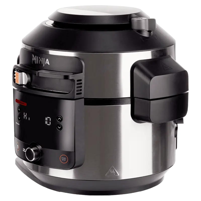 Мультиварка-скороварка Ninja OL550EU Нержавеющая Сталь | Черный