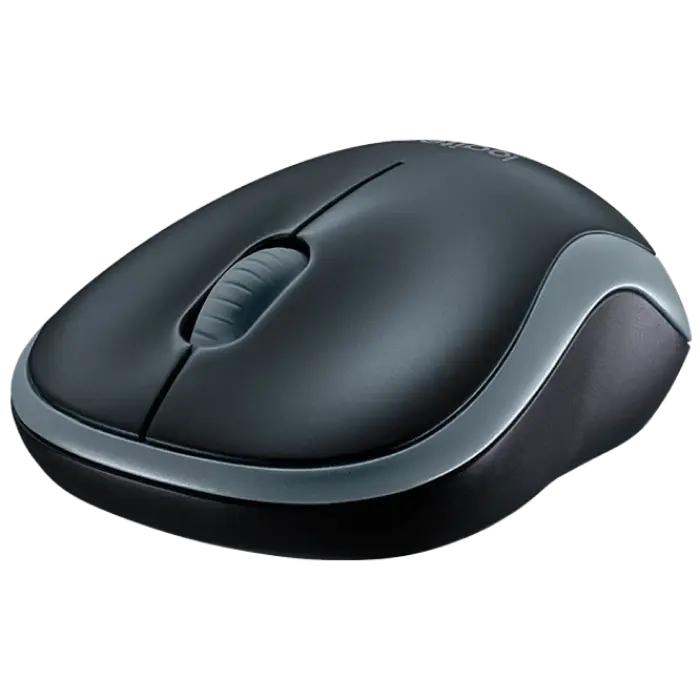 Беcпроводная мышь Logitech M185 Беспроводное Серый