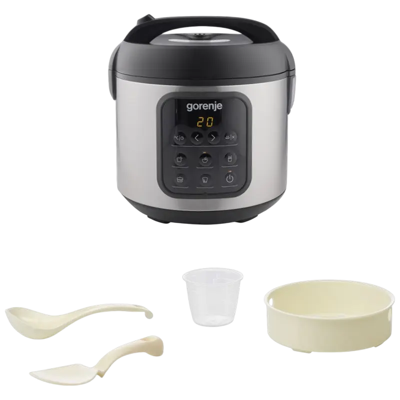 Мультиварка Gorenje MC2SBK Нержавеющая Сталь | Черный