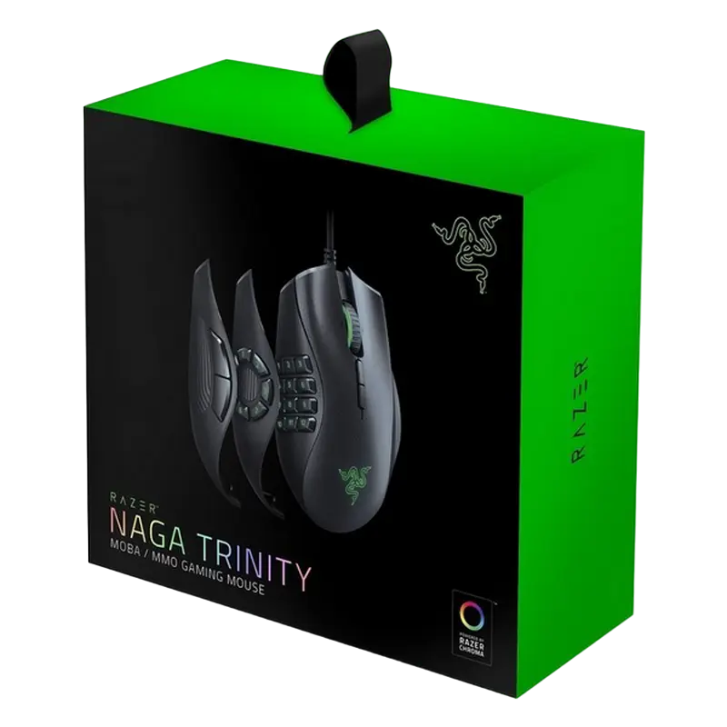 Игровая мышь Razer Naga Trinity Проводное Чёрный