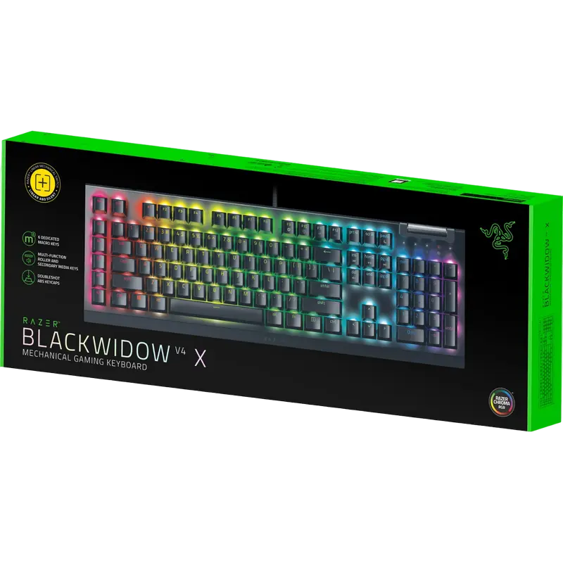 Tastatură Razer BlackWidow V4 Mecanic Negru
