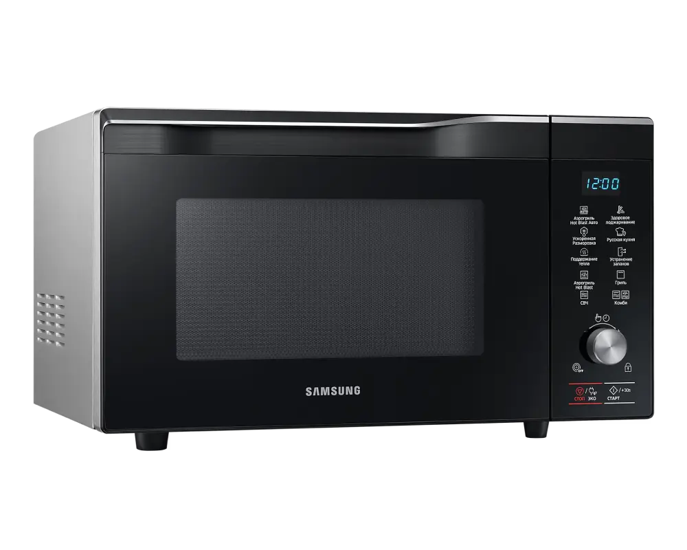 Микроволновая печь Samsung MC32K7055CT/BW Нержавеющая сталь