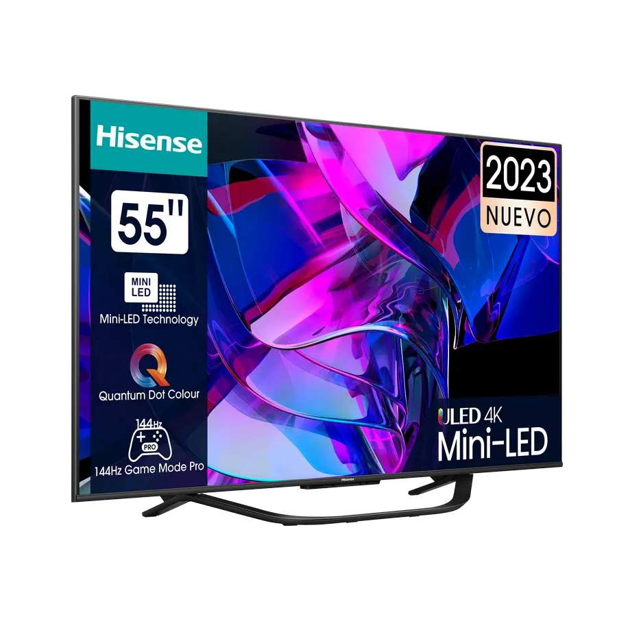 55" LED SMART Телевизор Hisense 55U7KQ Черный