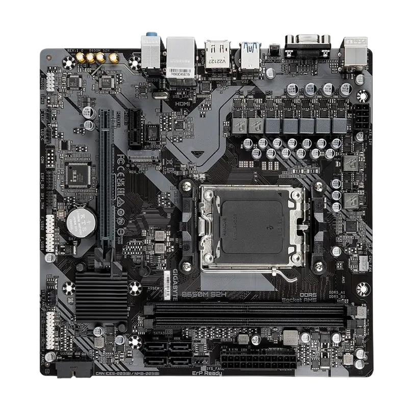 Материнская плата Gigabyte B650M S2H AM5 Micro-ATX