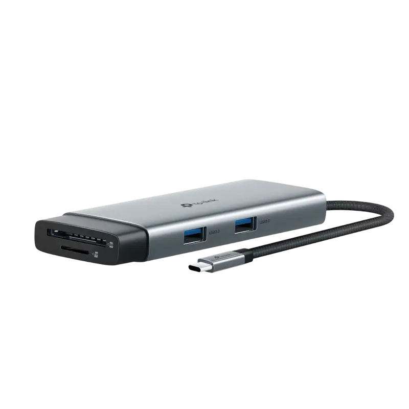 USB-концентратор TP-LINK UH7020C, Серебристый