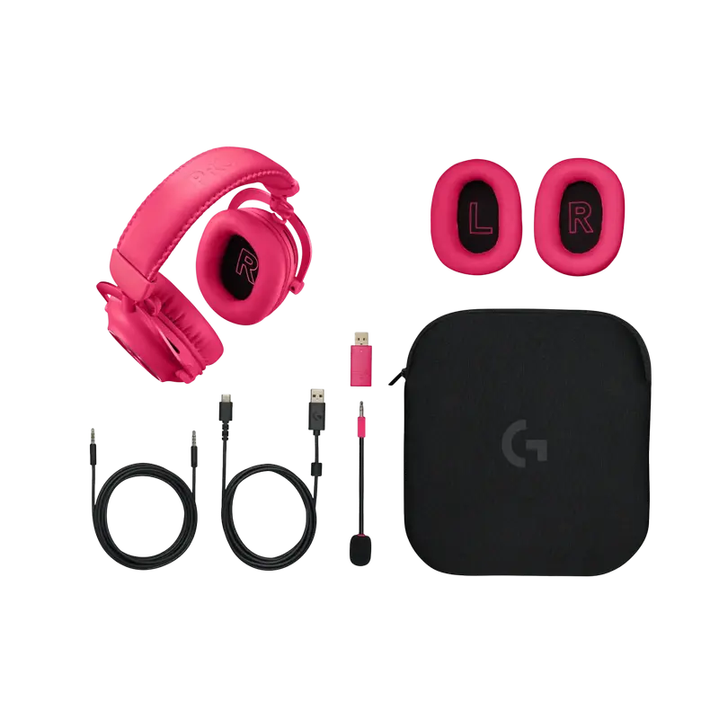 Наушники Logitech G Pro X 2 Пурпурный