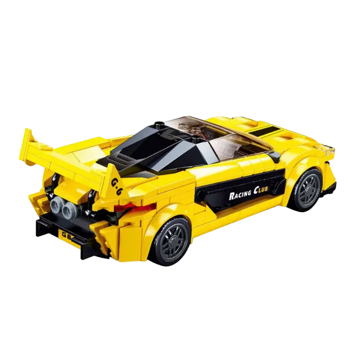 Конструктор Sluban Model Bricks - Racing Car English Разноцветный