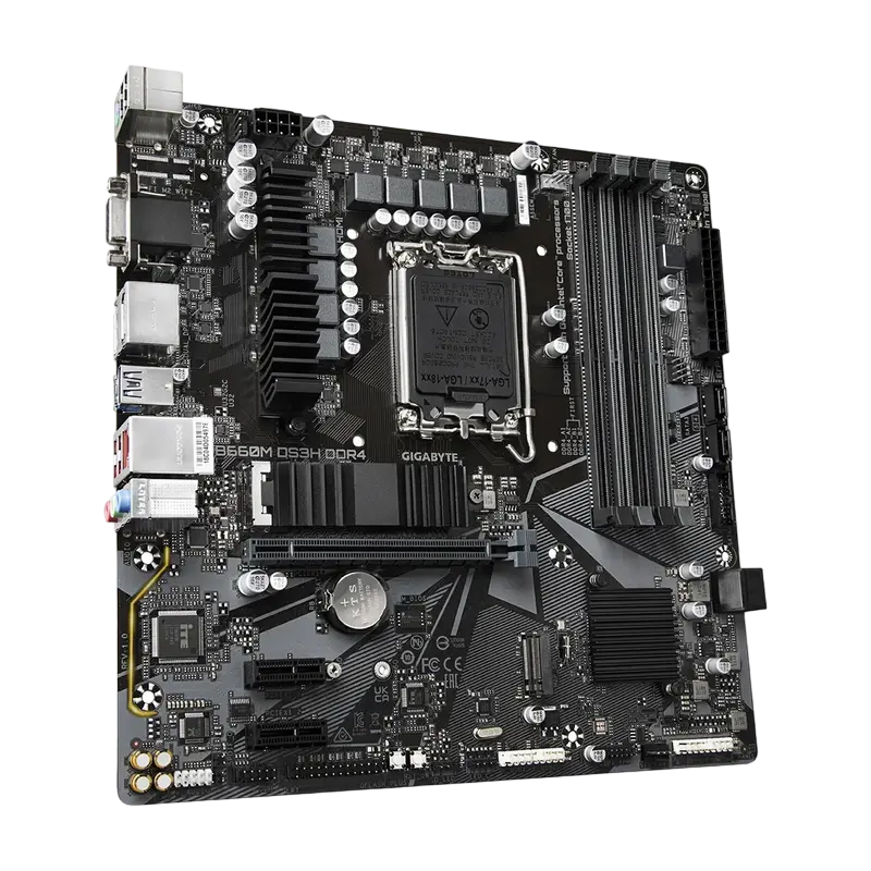 Материнская плата Gigabyte B660M DS3H DDR4 LGA1700 Micro-ATX