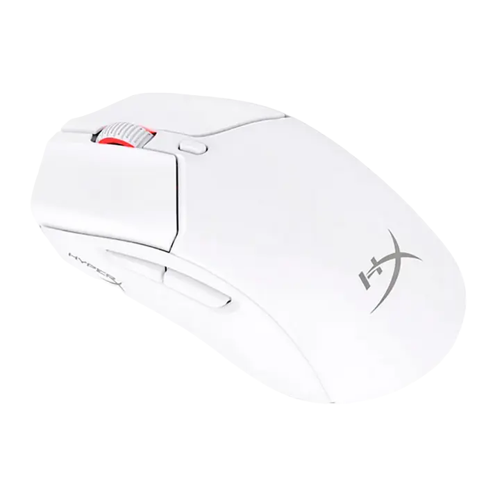 Gaming Mouse HyperX Pulsefire Haste 2 Wireless Fără fir Alb