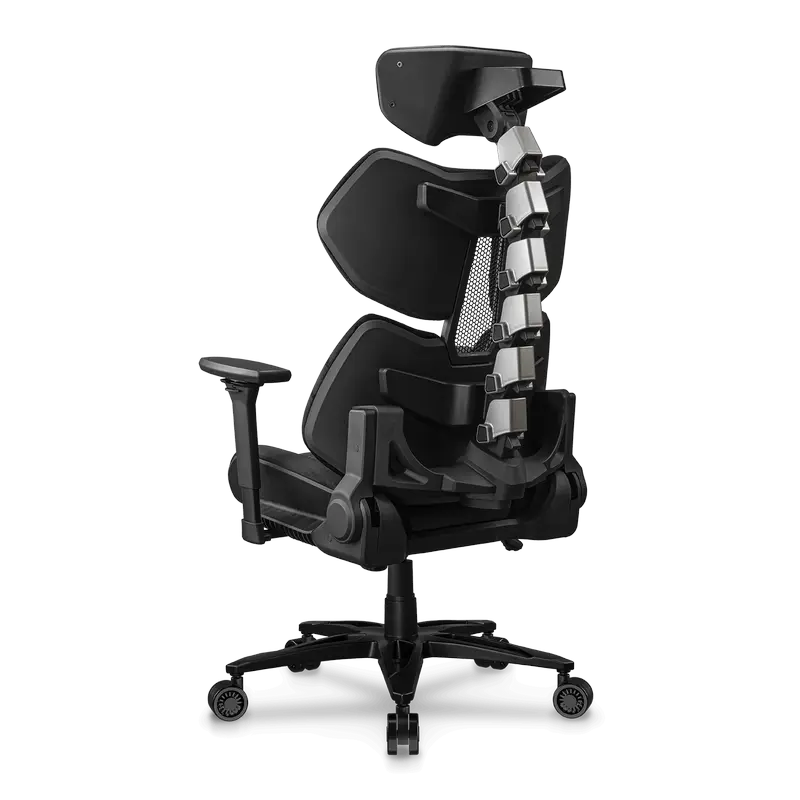 Игровое кресло Cougar Terminator Elite Искусственная кожа Чёрный | Серебристый