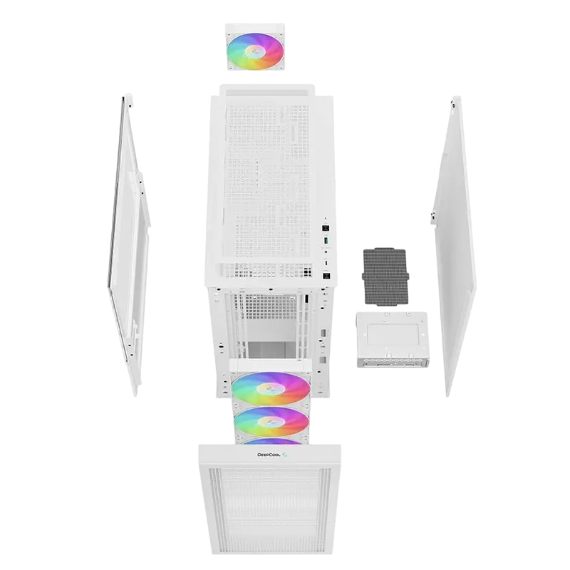 Carcasă PC Deepcool CH560 Digital WH Midi-Tower Alb