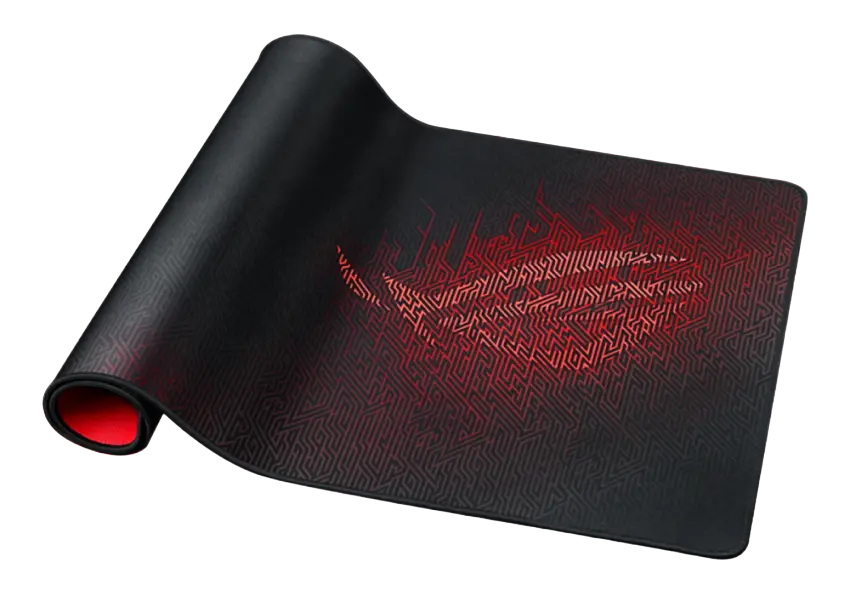 Игровой коврик для мыши ASUS ROG Sheath Чёрный/Красный
