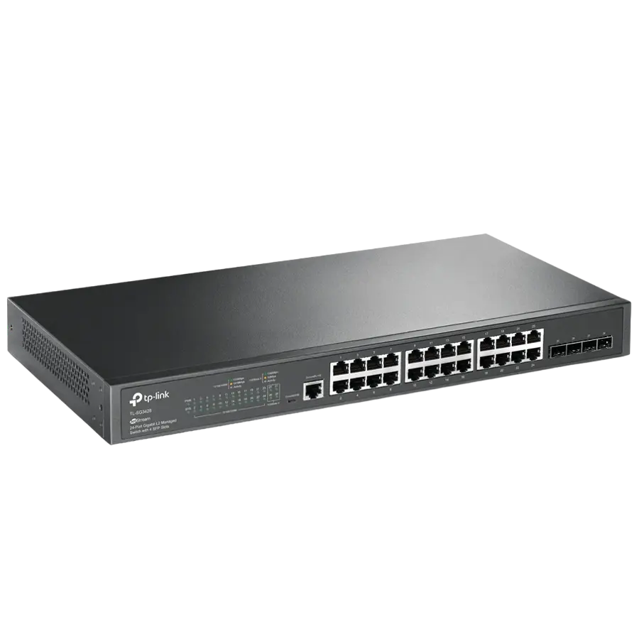 Сетевой коммутатор TP-LINK TL-SG3428 Черный