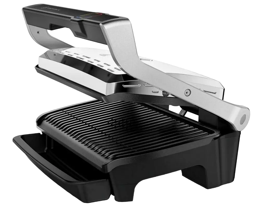 Электрический Гриль Tefal Optigrill Elite XL Нержавеющая сталь/Чёрный