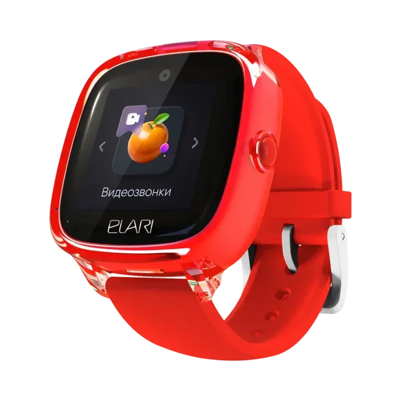 Детские часы Elari KidPhone Fresh 4G Красный