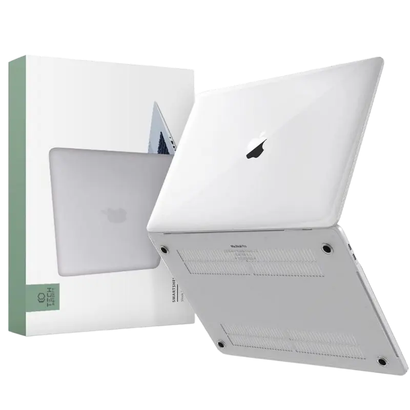 Чехол для ноутбука Tech Protect Macbook Pro 14 (2021-2023) Smartshell Прозрачный