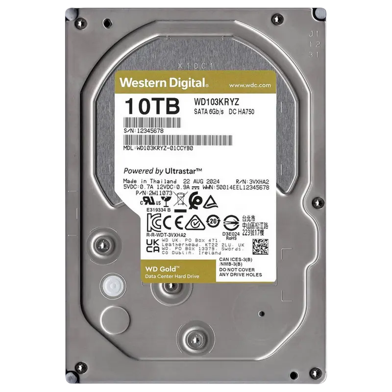 Unitate HDD Western Digital WD Gold WD Gold™ 10 TB