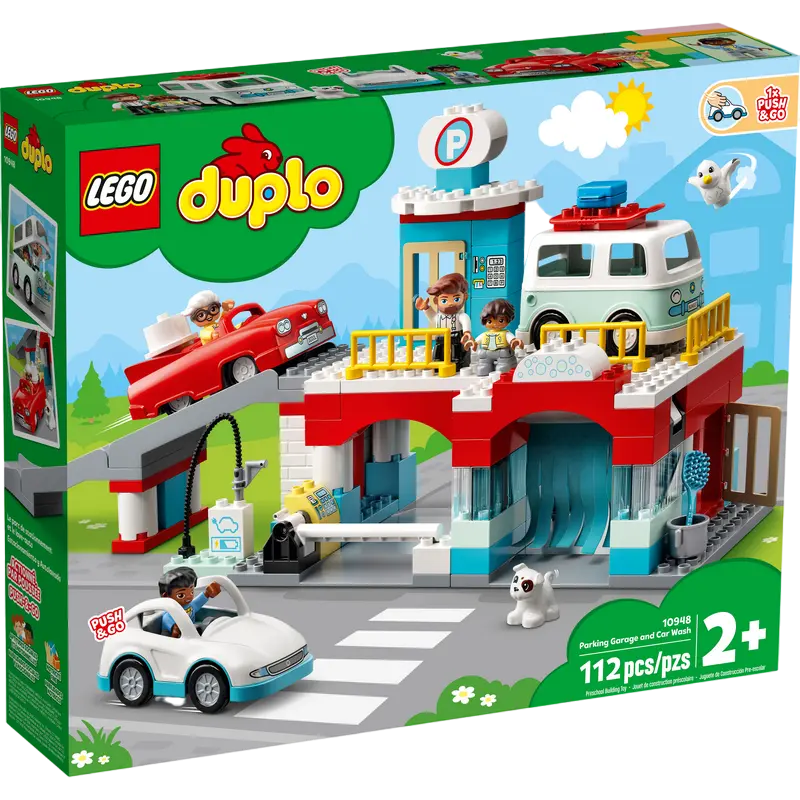 Constructor LEGO Parking Garage and Car Wash Multicolor