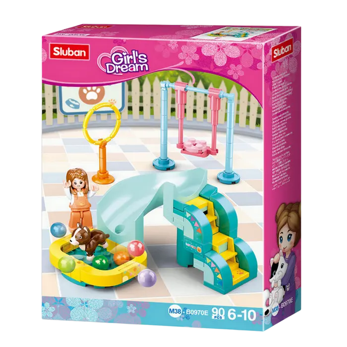 Конструктор Sluban Girls Dream - Pet Amusement Park Разноцветный