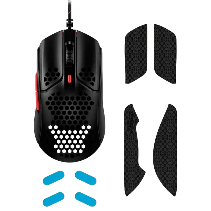 Игровая мышь HyperX Pulsefire Haste Проводное Чёрный/Красный