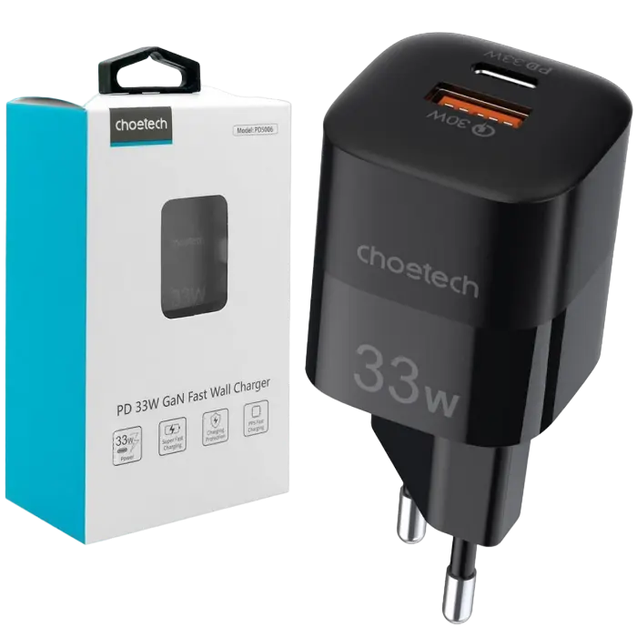 Încărcător Choetech PD5006-BK Negru