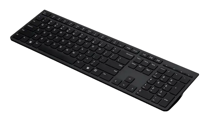 Клавиатура Lenovo Professional 4Y41K04059 Мембрана Черный