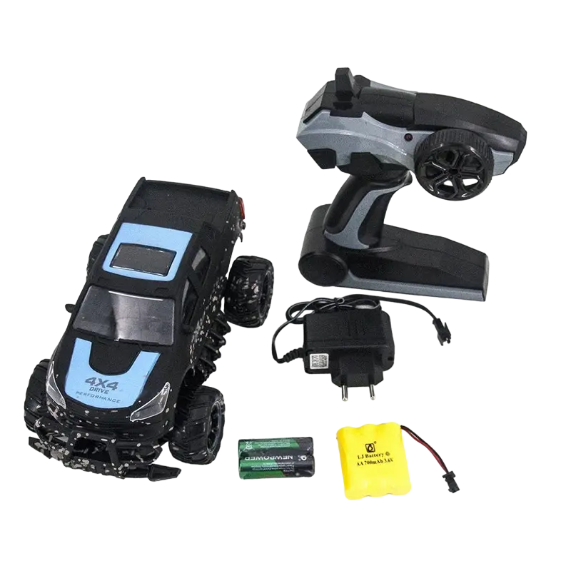 Радиоуправляемая игрушка Crazon 4CH Off-Road Car Черный/Синий
