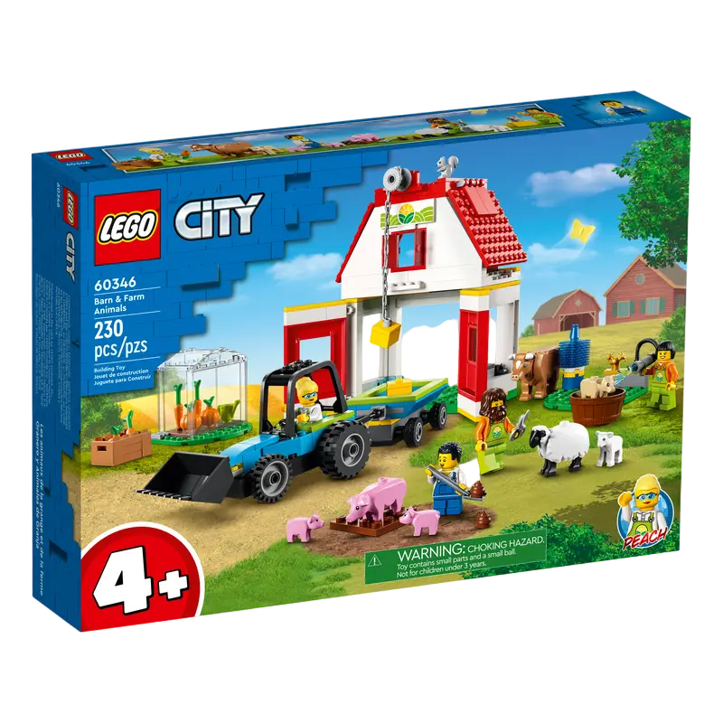 Конструктор LEGO Barn & Farm Animals Разноцветный