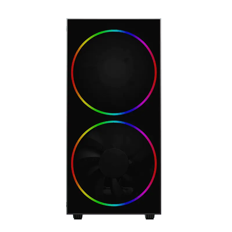 Carcasă PC Gamemax BLACK HOLE Midi-Tower Negru