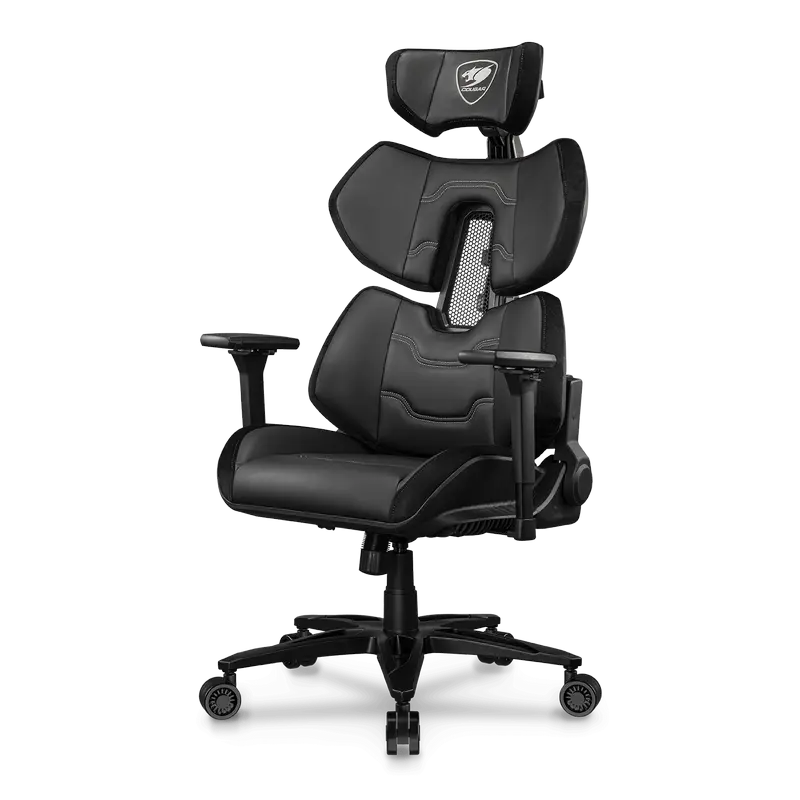 Игровое кресло Cougar Terminator Elite Искусственная кожа Чёрный | Серебристый