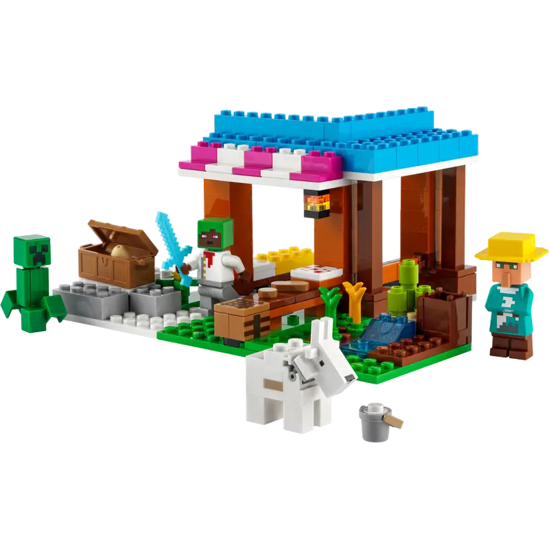 Constructor LEGO MINECRAFT The Bakery Multicolor