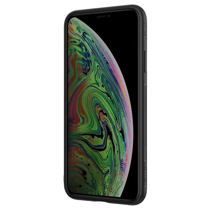 Husă Nillkin Apple iPhone 11 Pro Synthetic Fiber Synthetic Fiber Negru